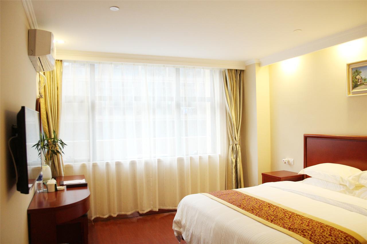 Greentree Inn Anhui Chizhou Jiuhua Mountain Scenic Spot Business Hotel Wuxiqiao ภายนอก รูปภาพ