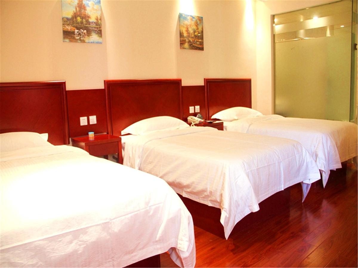 Greentree Inn Anhui Chizhou Jiuhua Mountain Scenic Spot Business Hotel Wuxiqiao ภายนอก รูปภาพ
