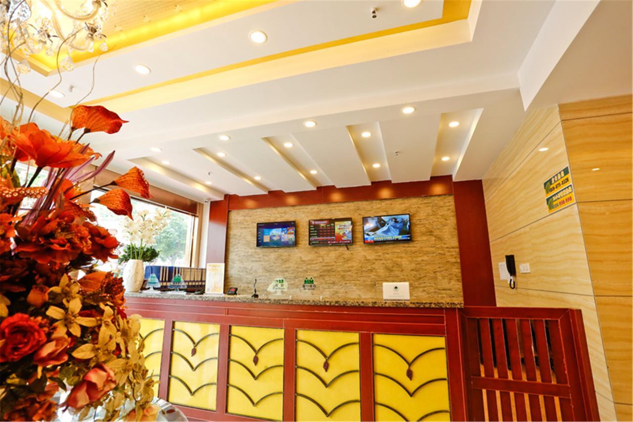 Greentree Inn Anhui Chizhou Jiuhua Mountain Scenic Spot Business Hotel Wuxiqiao ภายนอก รูปภาพ